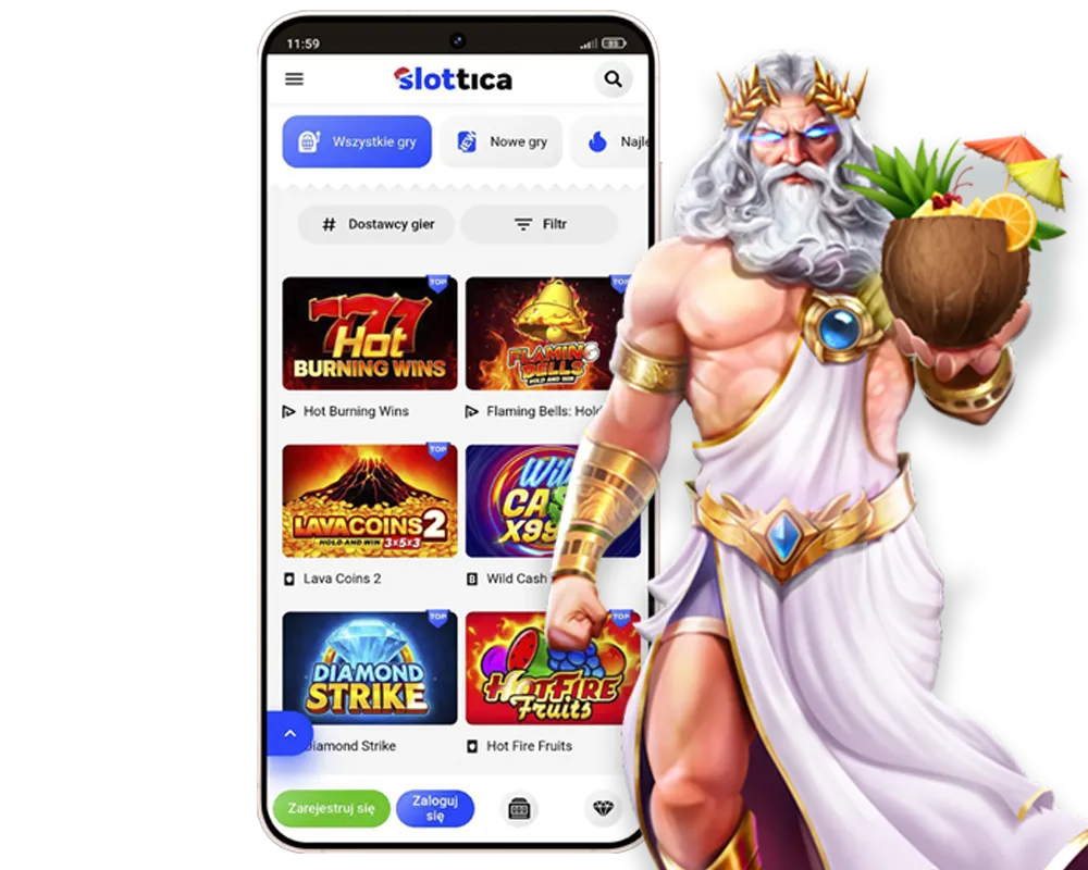 Kasyno Mobilne Slottica w Aplikacji dla Polskich Graczy